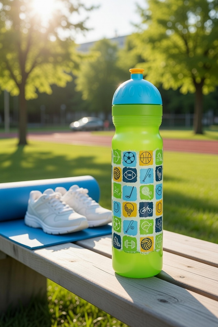 Zdrowy Bidon 1,0L - Aktywności Green