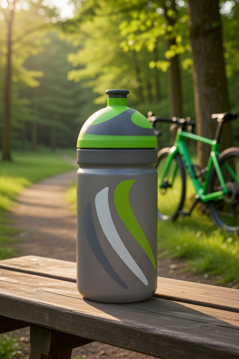 Zdrowy Bidon 0,5L Bike Edition - Zielony LS