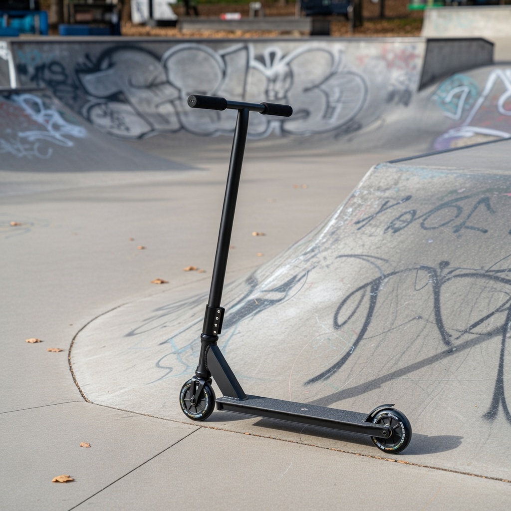 North Switchblade hulajnoga wyczynowa Black Black skatepark street