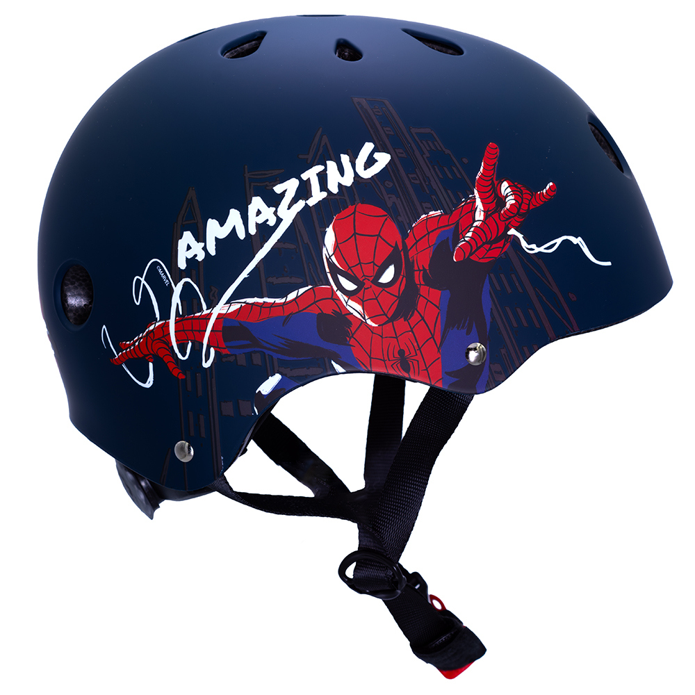 Kask sportowy dla dzieci SPIDERMAN 52-56cm