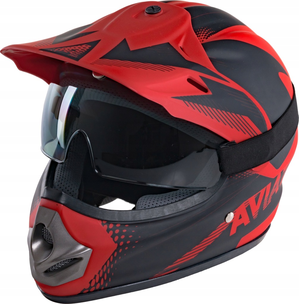 Kask-Aviator-Enduro-Czerwony-z-goglami-na-hulajnoge-elektryczna-rozmiar-S-EAN-GTIN-5903636630205.jpg