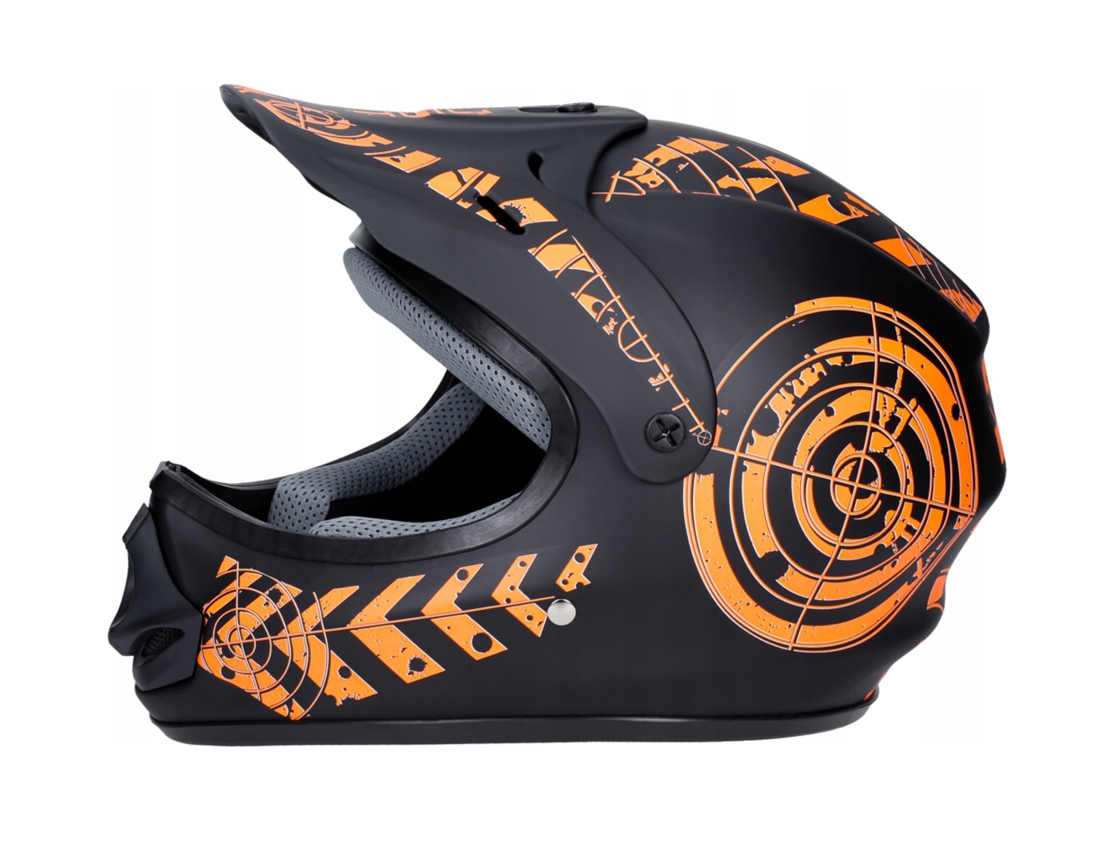 Tornado Kask Cross Enduro JST SX GR BlackOrange L 59-60